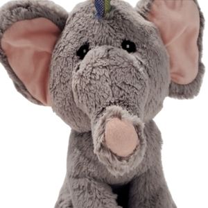Elephant Unicorn Stuffed Animal Toy with Rainbow Horn